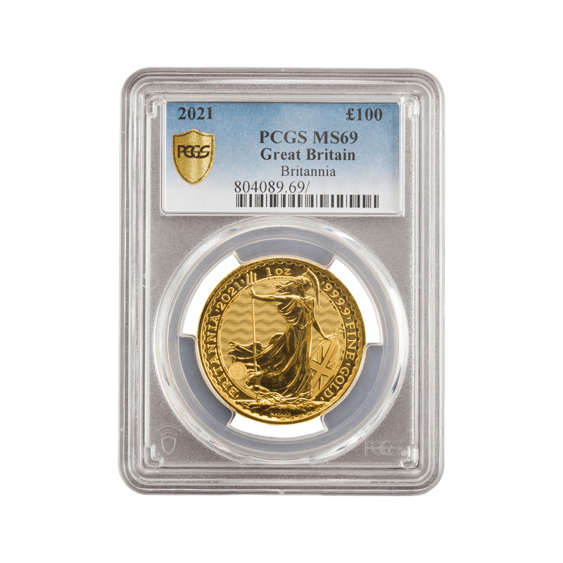 Oz Britannia Pcgs Ms Gold Capital