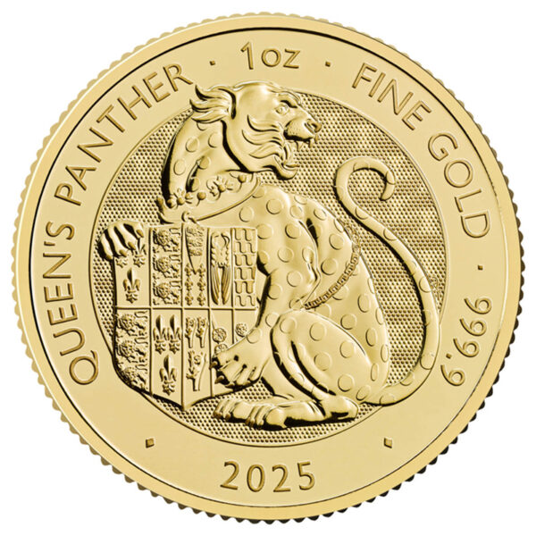 2025 Tudor Beast Queen's Panther 1oz Gold Coin