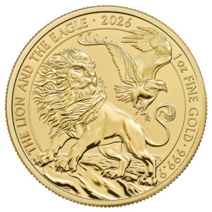 2026 Lion and Eagle 1oz Gold Coin